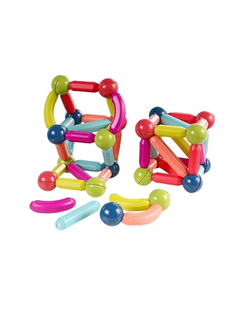 Premium Magnetic Sticks Building Blocks Toy Set – Colorful STEM Construction Toy for Kids, Creative Learning & Motor Skill Development - Image 2